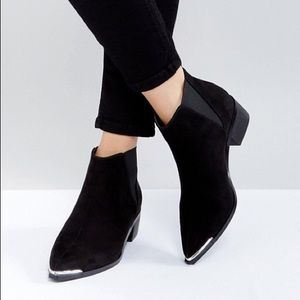 ASOS Pointed Chelsea boots